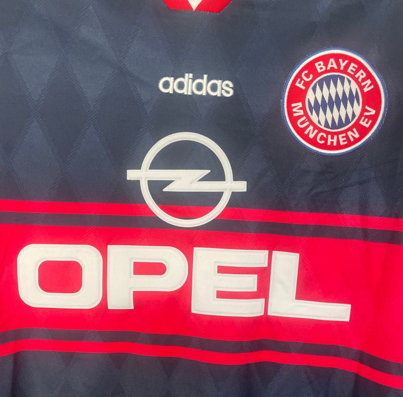 Retro Bayern München 1997-1999 home Long Sleeve - Image 6