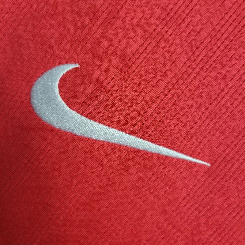 Retro Manchester United 2007-2008 home Long Sleeve - Image 8