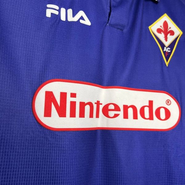 Retro ACF Fiorentina 1998-1999 home game - Image 8