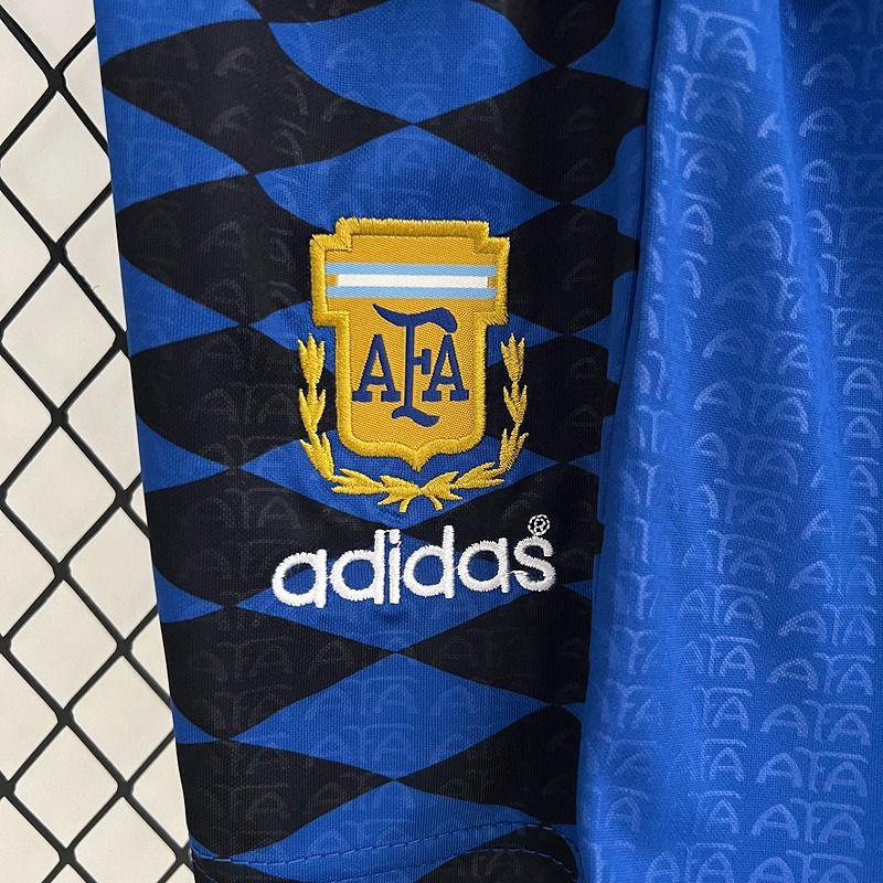 Retro Kid Size Argentina national 1994 away game - Image 8