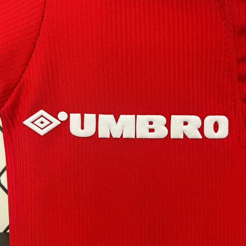 Retro Kid Size Manchester United 1998-1999 home - Image 6