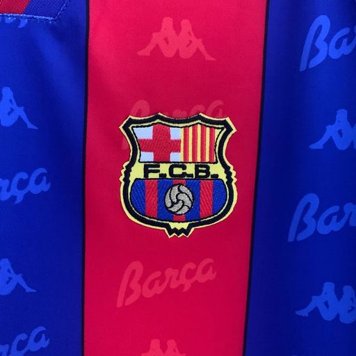 Retro FC Barcelona 1996-1997 home Long Sleeve - Image 7