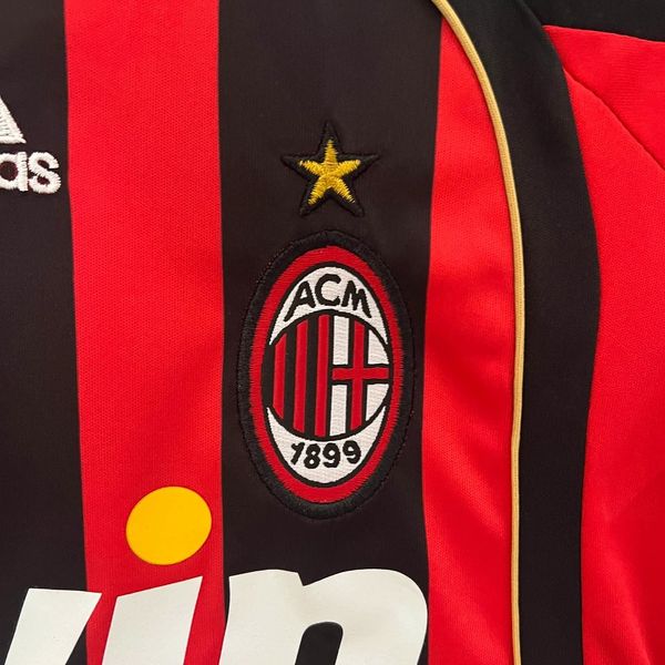 Retro Kid Size AC Milan 2006-2007 home game - Image 6