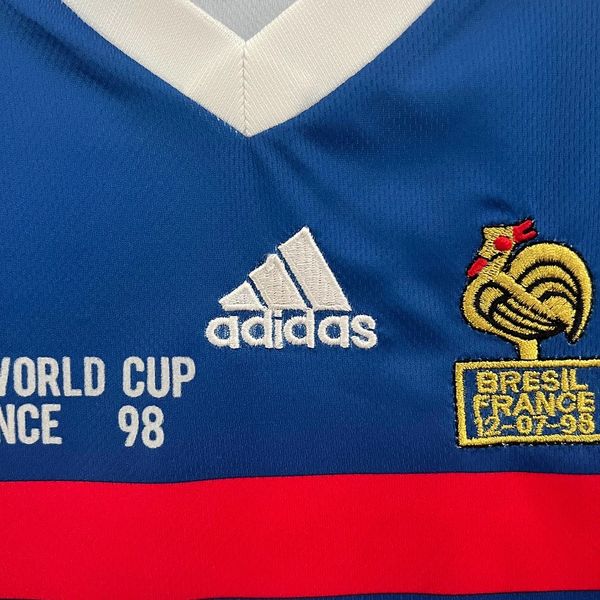Retro Kid Size France national 1998 home game - Image 7
