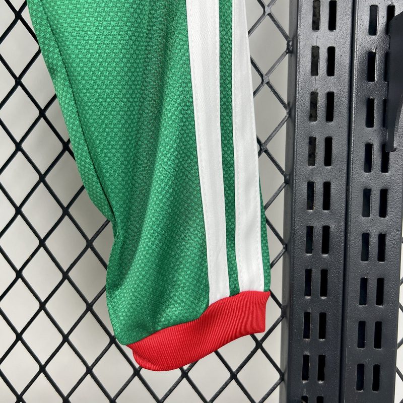 Mens Mexico 2026 World Cup Home Long Sleeve Jersey 1:1 Thai Quality - Image 7