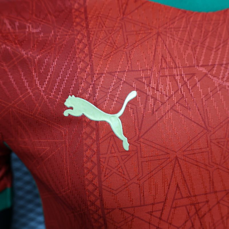 2025/26 Morocco Player Edition red home jersey 1:1 Thai Quality - Image 11