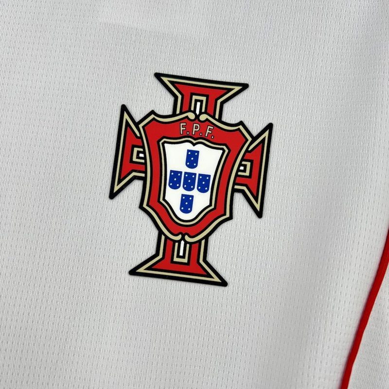 Portugal 2025/26 Casuals Tee White Jersey 1:1 Thai Quality - Image 6