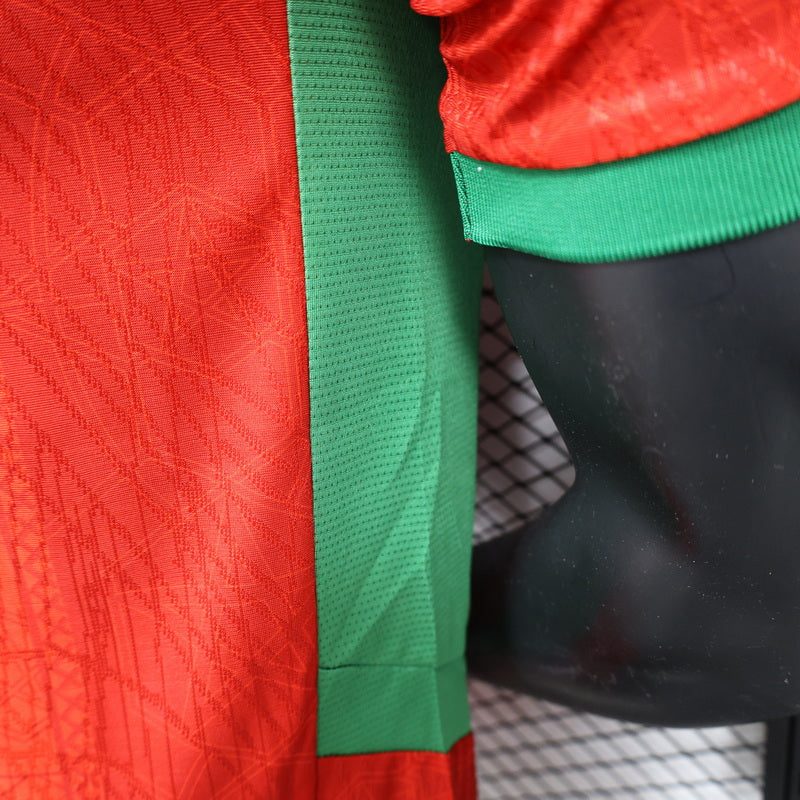 2025/26 Morocco Player Edition red home jersey 1:1 Thai Quality - Image 10