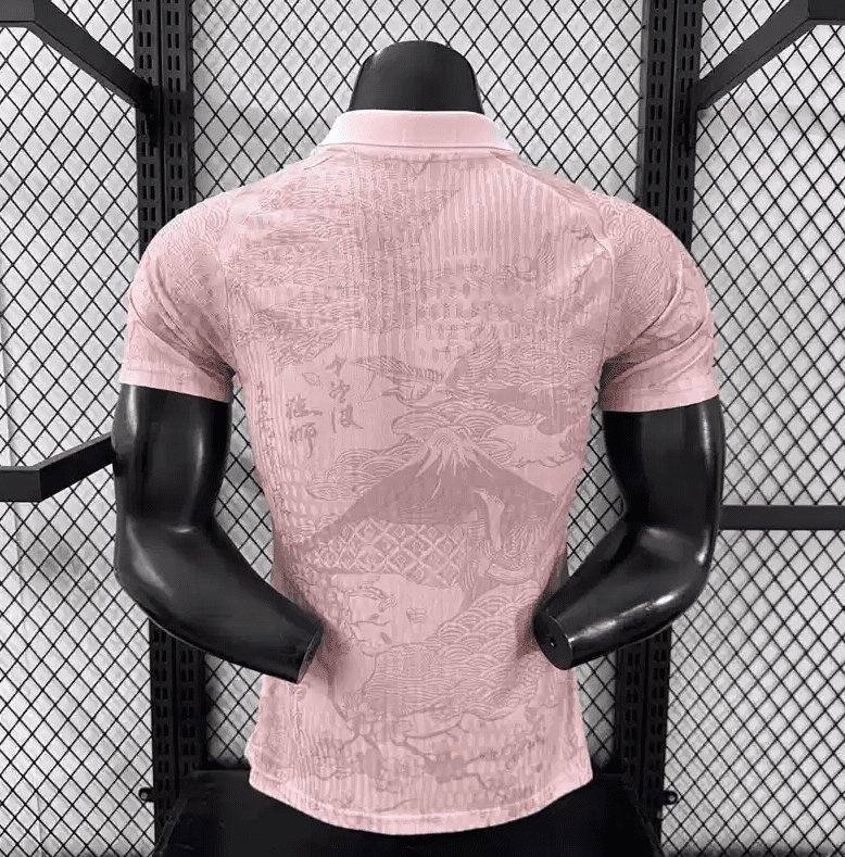 2026 World Cup Player Japan Pink Soccer Jersey - Image 6