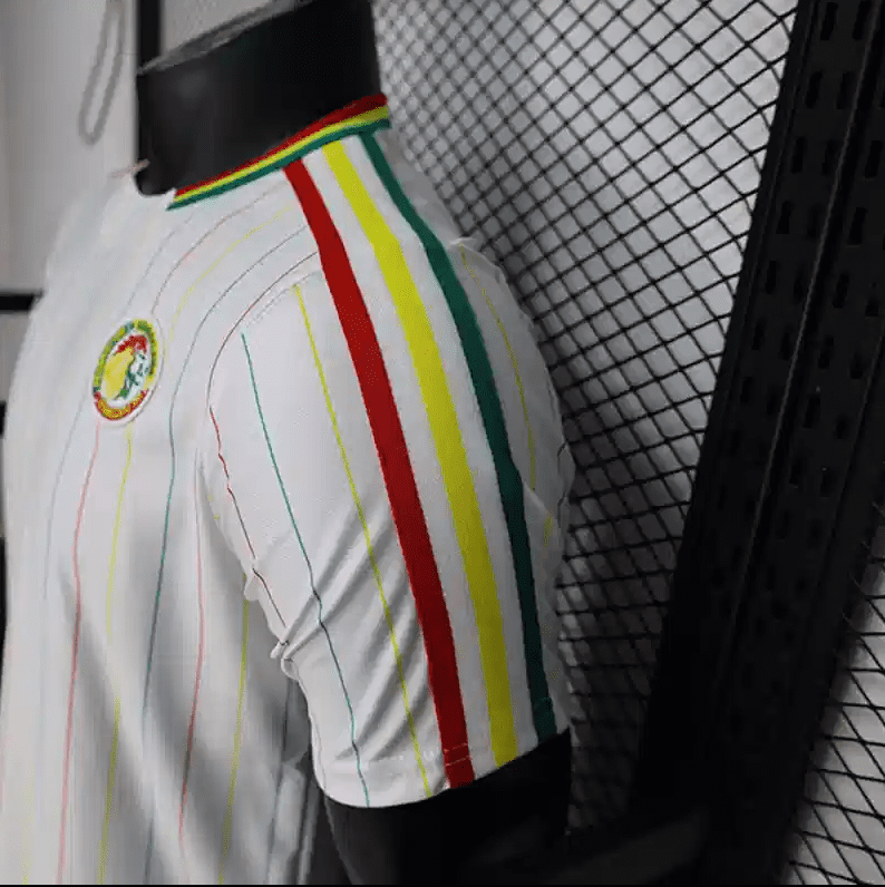 2026 World Cup Senegal Casual Retro White Soccer Jersey - Image 6
