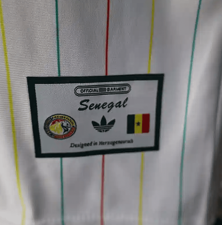 2026 World Cup Senegal Casual Retro White Soccer Jersey - Image 7