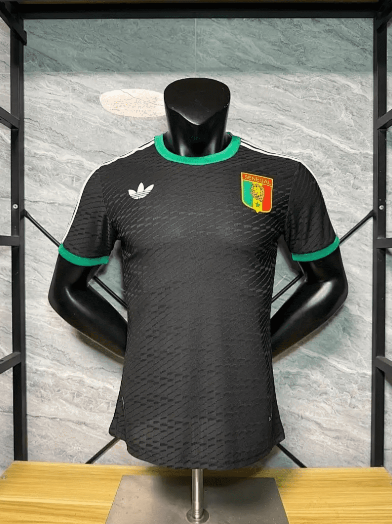 2026 World Cup Player Senegal Retro Black Soccer Jersey