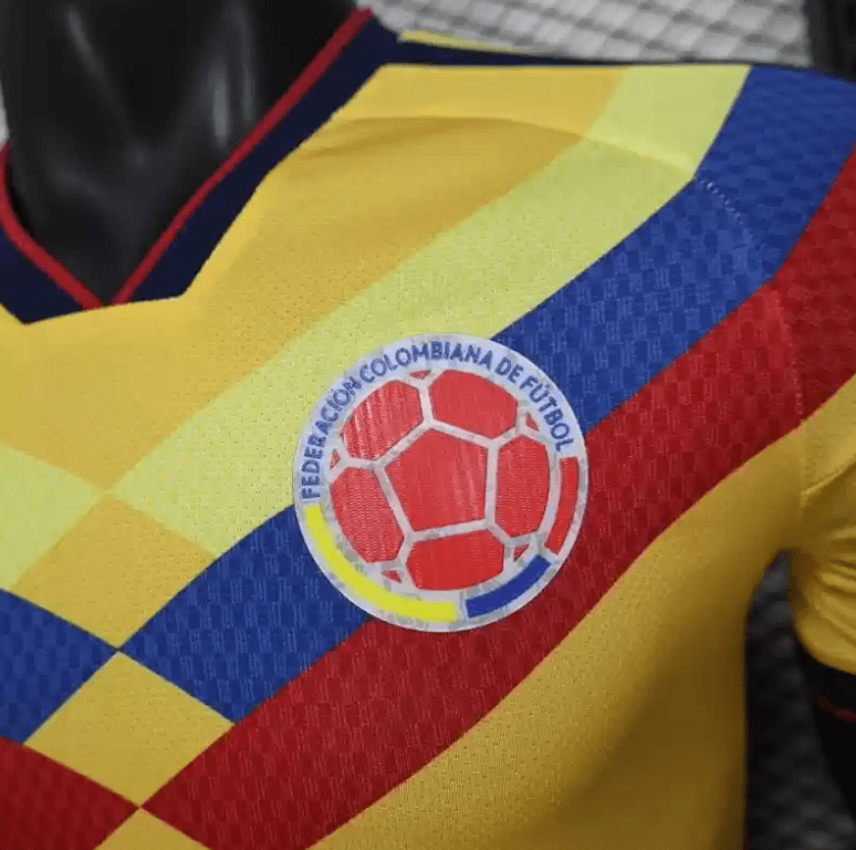 2026 World Cup Player Colombia Yellow Soccer Jersey - Image 7