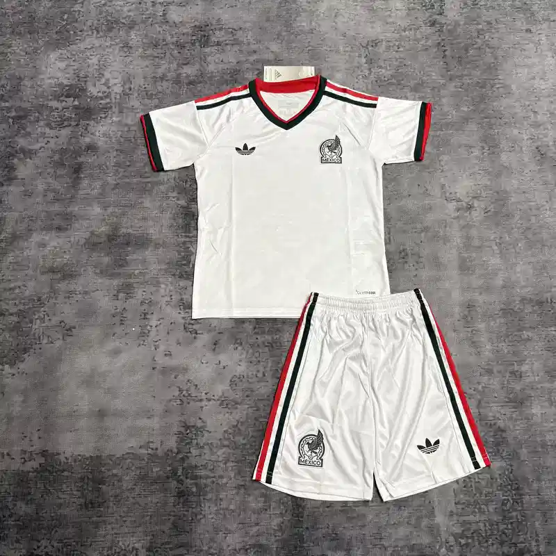 2026 Kids Mexico Soccer Jersey Away 1:1 Thai Quality - Image 8